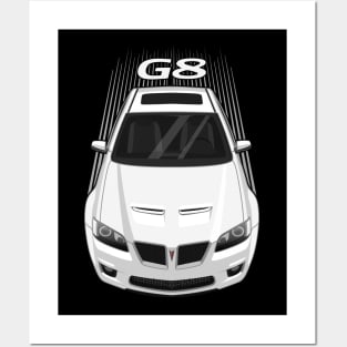 Pontiac G8 2008-2009 - White Posters and Art